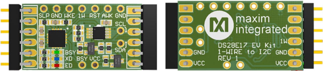 DS28E17K#, Evaluation System for the DS28E17 1-Wire-to-I2C Master Bridge