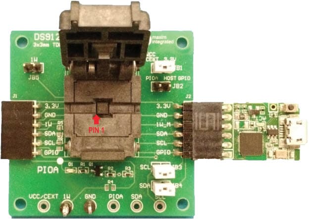 DS28E16EVKIT#, Evaluation Kit for the DS28E16 and DS2477 1-Wire SHA-3 Secure Authenticator