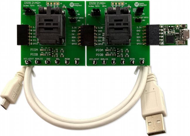 DS28E84EVKIT#, Evaluation System for the DS28E84 and DS2476 DeepCover Radiation Resistant, High-Capacity 1-Wire Secure Authenticator