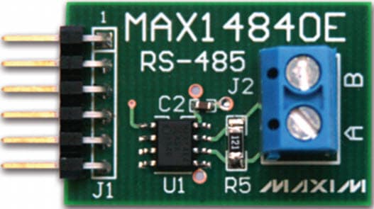 MAX14840PMB1#, Peripheral Module for the MAX14840 40Mbps, +3.3V, RS-485 Half-Duplex Transceiver