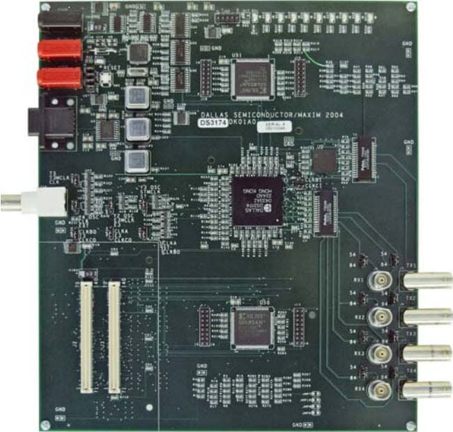 DS3174DK, Demo Kit for the DS3174 Single/Dual/Triple/Quad DS3/E3 Single-Chip Transceiver