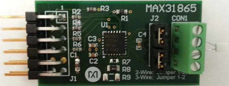 MAX31865PMB1#, Peripheral Module for the MAX31865 RTD-to-Digital Converter