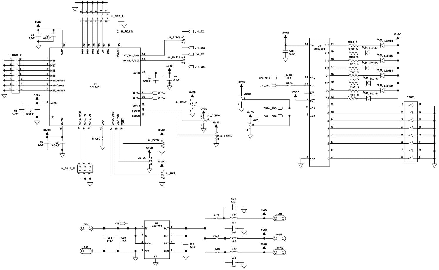 MAX9271COAXEVKIT#, Evaluation Kit for the MAX9271 16-Bit GMSL Serializer with Coax or STP Cable Drive