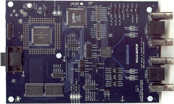 DS26522DK, Demo Kit for the DS26522 Dual T1/E1/J1 Transceiver