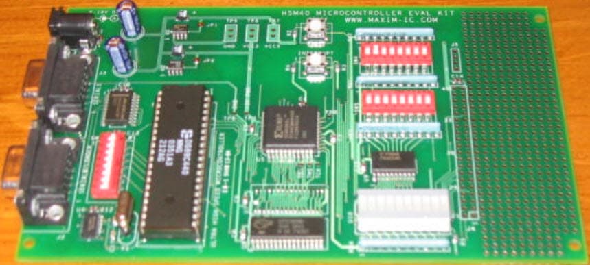 DS89C450-KIT#, Evaluation Kit for the DS89C450 Ultra-High-Speed Flash Microcontroller (MCU)