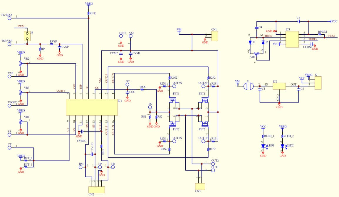 Evaluation Board for TC78B006FNG 3-Phase Brushless DC Motor Driver