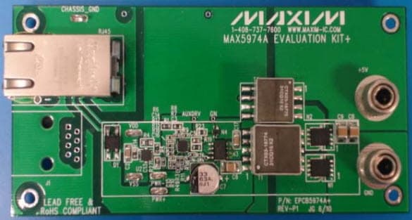 REFD5044, Low-EMI, Active-Clamped Forward, Class 4 Powered Device (PD) Provides High-Efficiency Solution for PoE Applications