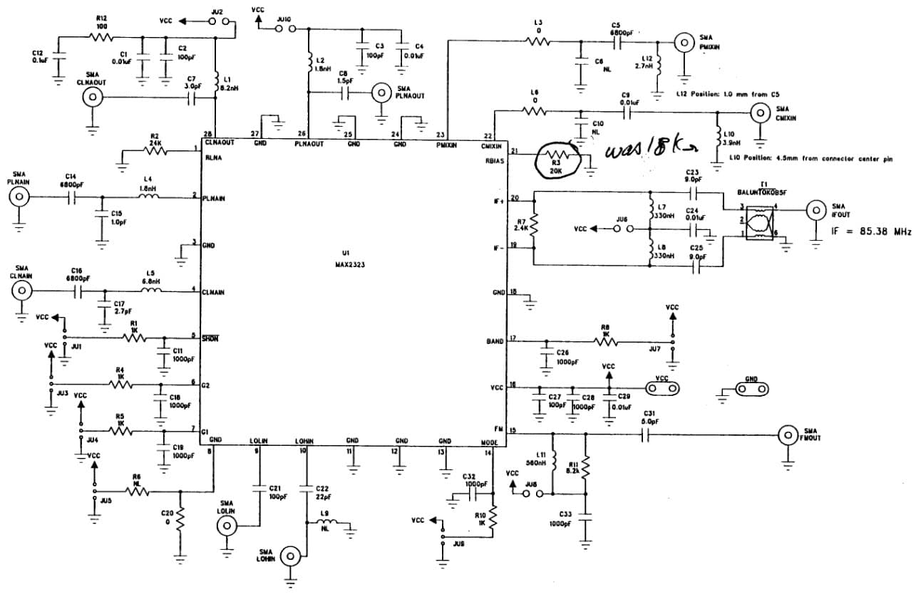 REP012, Cellular LNA Achieves +20dBm IIP3 in Low-Gain High-Linearity Mode