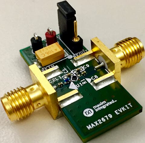 MAX2679EVKIT#, Evaluation Kit for the MAX2679 GPS/GNSS Ultra-Low Current Low-Noise Amplifier