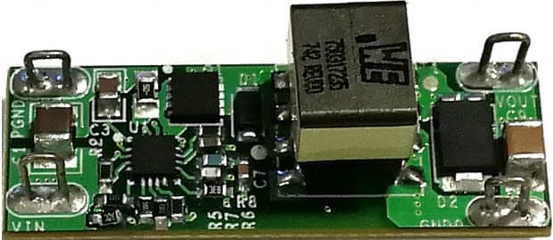 MAXREFDES1090, Miniature, 12V/250mA, No-Opto Flyback DC-DC Converter Reference Design with 91.3% Efficiency