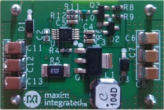 MAXREFDES1004, Boost, Single-Output, -73V to -35V Input, 5V/100mA Output DC-DC Converter Reference Design Using MAX668