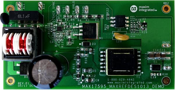 MAXREFDES1013, 12W Offline Flyback Converter Reference Design