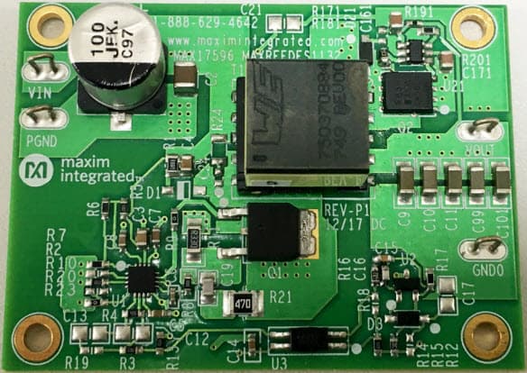 MAXREFDES1132, 2W DC-DC Flyback Converter Reference Design Using MAX17596