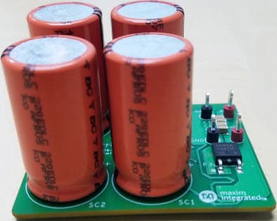 MAXREFDES1151, Supercapacitor dv/dt Suppression Circuit Reference Design