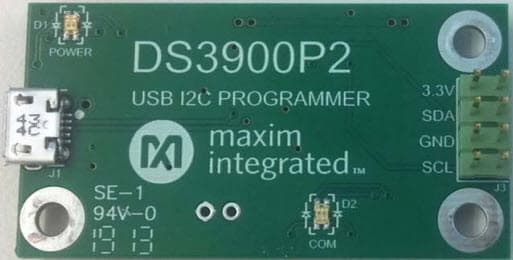 DS3900P2EVKIT#, USB HID Serial Communications Module Evaluation Kit