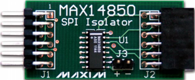 MAX14850PMB1#, Peripheral Module for the MAX14850 Six-Channel Digital Isolator