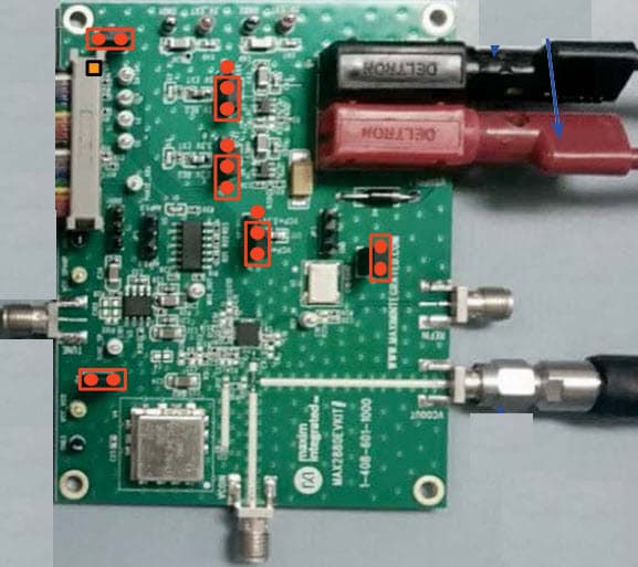 MAX2880EVKIT#, Evaluation Kit for MAX2880 250MHz to 12.4GHz, High-Performance, Fractional/Integer-N PLL