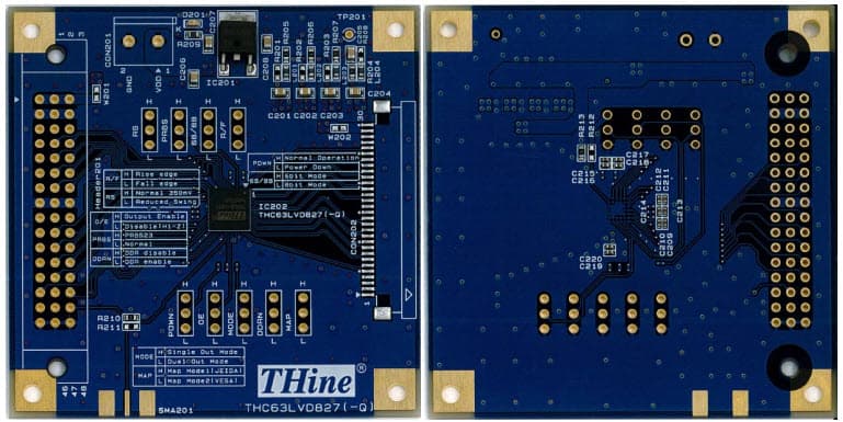 THEVA827, THC63LVD827(-Q) LVDS Dual Link Evaluation Kit for Transmission Video Data