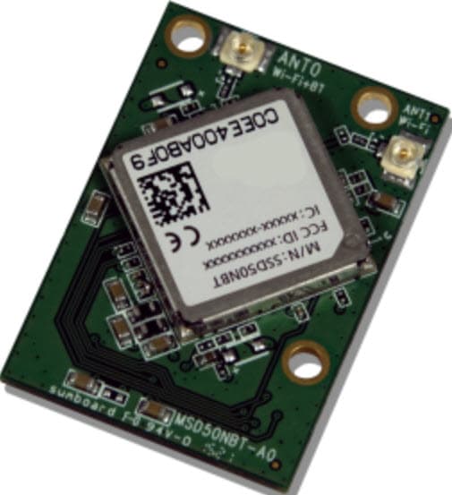 MSD50NBT, 802.11 a/b/g/n Enterprise Wi-Fi + Bluetooth Module Reference Design