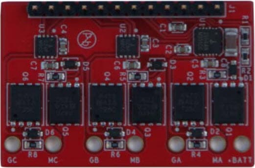 HIP2103-4DEMO2Z, Demonstration Board for HIP2103/HIP2104 3-Phase Half Bridge Drivers