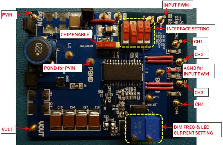 ISL97687IBZEV1Z, Evaluation Board for PWM Controlled LED Driver