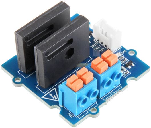 103020134, Grove - 2 Channel Solid State Relay Evaluation Kit based on the High-Quality G3MC202P Module