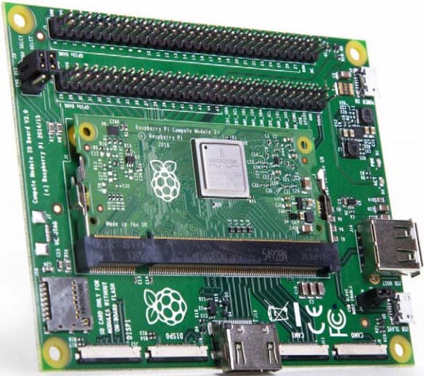 CM3+ DEV. KIT, Compute Module Development Kit based on BCM2837B0 ARM Cortex-A53 Application Processor