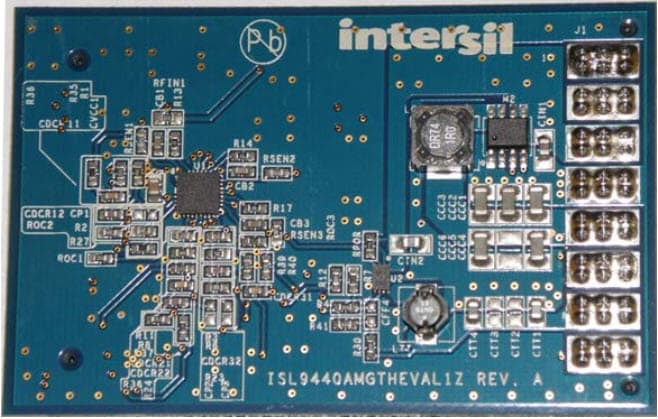 ISL9440AMGTHEVAL1Z, Power Module Evaluation Board for ISL9440A Step-Down PWM Controller