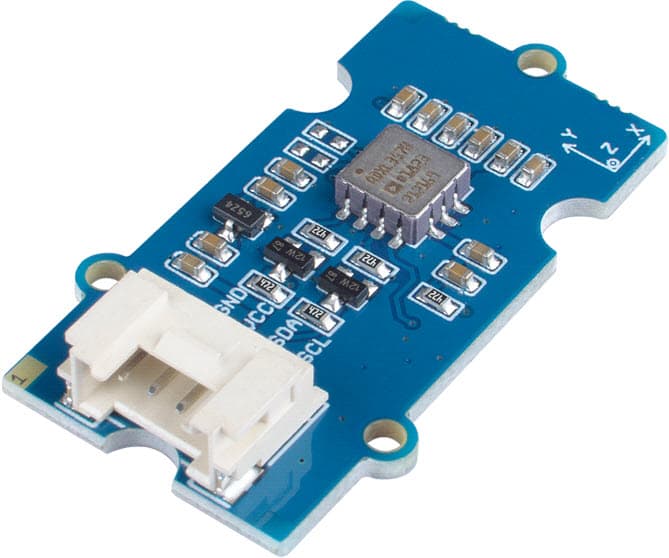 101020639, Grove - 3-Axis Digital Accelerometer ±40g (ADXL357) Evaluation Kit