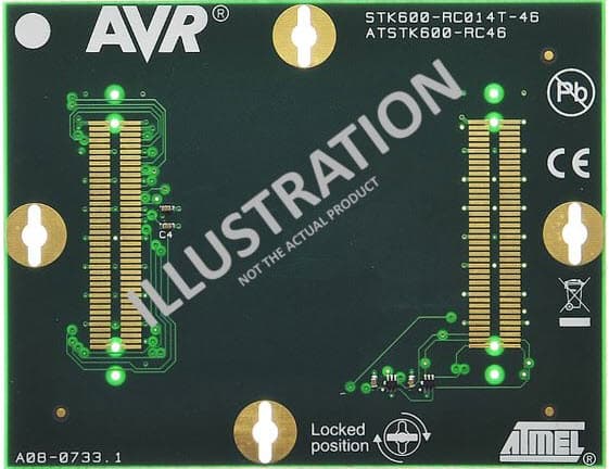 ATSTK600-RC101, STK600-RC044M-101 Routing Card for ATmega324PB Starter Kit