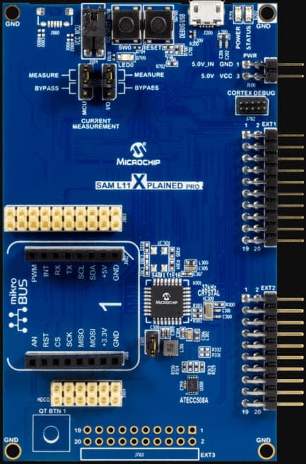 DM320205, SAML11 Xplained Pro Evaluation Kit