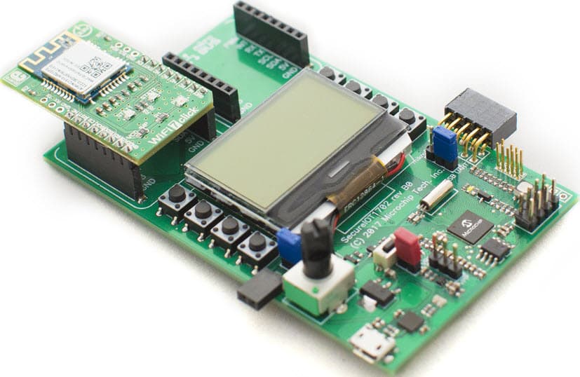 DM990012, SecureIoT1702 Demo Board