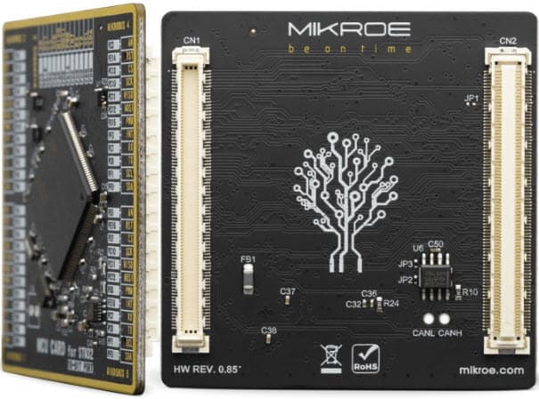 MIKROE-3472, MCU Card for STM32 STM32F217ZG