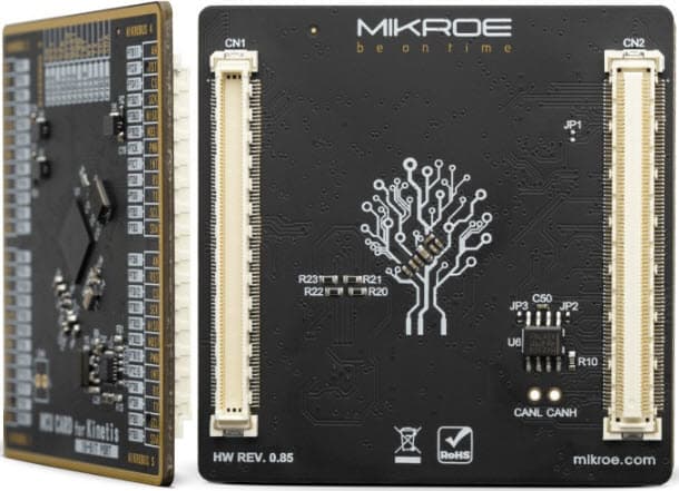 MIKROE-3486, MCU Card for Kinetis MK24FN256VDC12