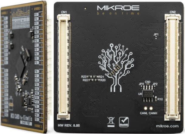 MIKROE-3487, MCU Card for Kinetis MK64FX512VDC12