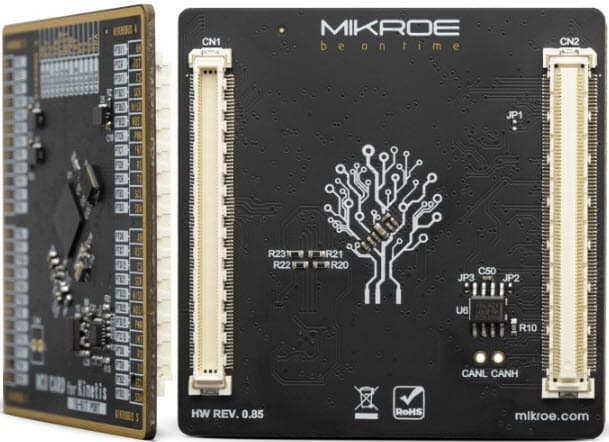 MIKROE-3485, MCU Card for Kinetis MK24FN1M0VDC12