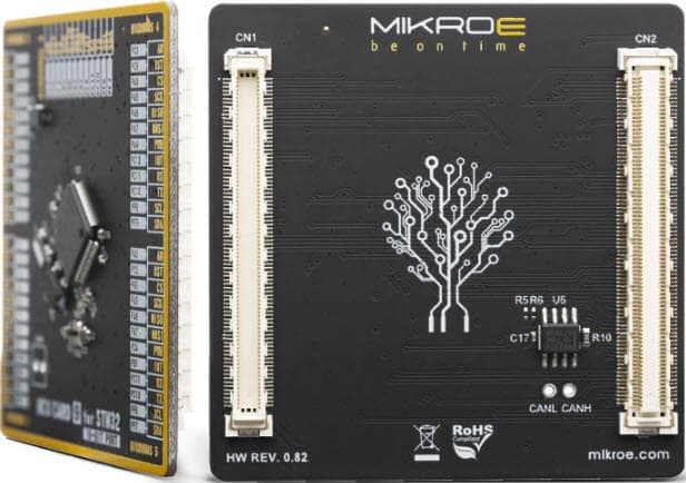 MIKROE-3525, MCU Card 9 for STM32 STM32F373RC