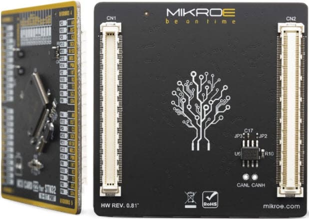 MIKROE-3531, MCU Card 22 for STM32 STM32F373VC