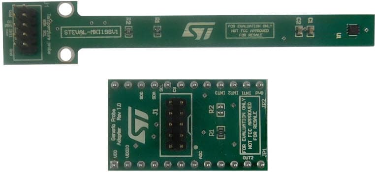 STEVAL-MKI198V1K, Temperature Probe Kit based on STTS751 2.25V Low-Voltage Local Digital Temperature Sensor