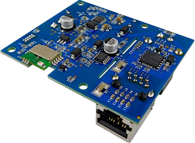 STEVAL-POEL45W1, Power over Ethernet (PoE) Powered 45W LED Driver with Bluetooth Low Energy (BLE) Enabled Control Reference Design