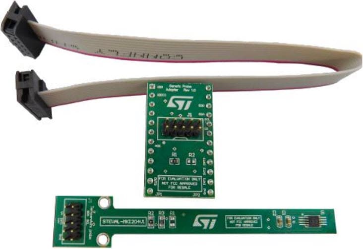 STEVAL-MKI204V1K, Temperature Probe Kit based on STLM75 Digital Temperature Sensor