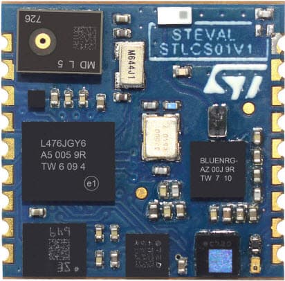 STEVAL-STLCS01V1, SensorTile Connectable Sensor Node: Plug or Solder