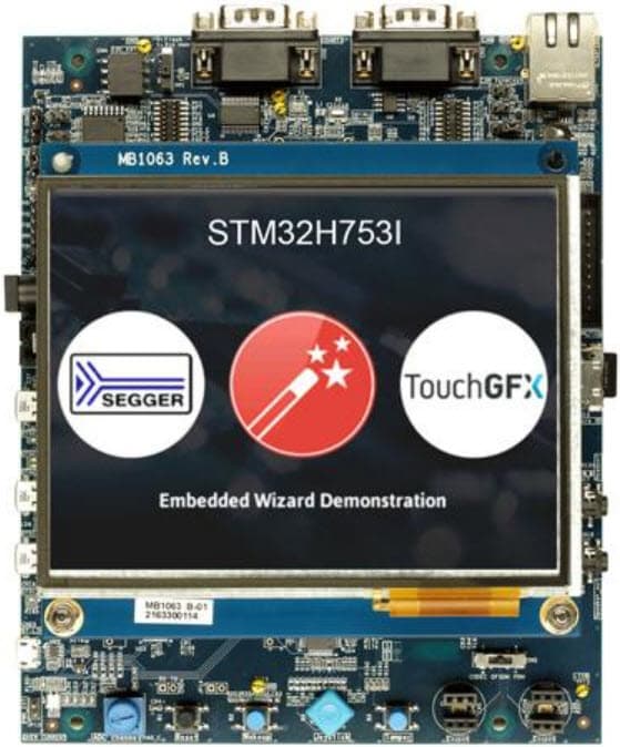 STM32H753I-EVAL2, Evaluation Board with STM32H753XI MCU