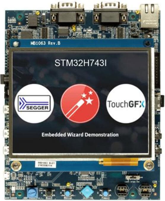 STM32H743I-EVAL2, Evaluation Board with STM32H743XI MCU