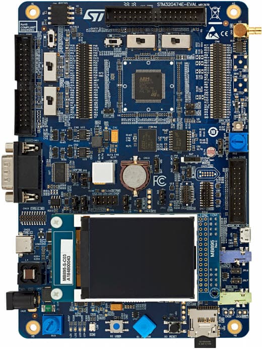 STM32G484E-EVAL, Evaluation Board with STM32G484QE MCU