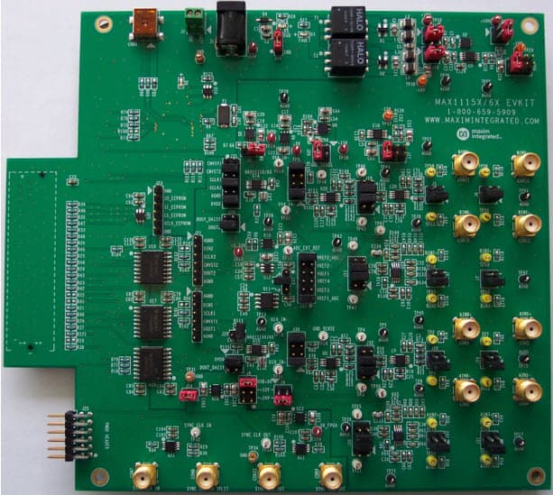 MAX11160EVKIT#, Evaluation Kit for the MAX11160 16-Bit, 500ksps, +5V SAR ADC with Internal Reference in uMAX