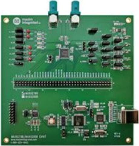 MAX9280BCOAXEVKIT#, Evaluation Kit for the MAX9280B 3.12 Gbps GMSL Deserializer for Coax or STP Input and Parallel Output