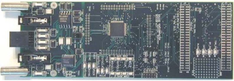 DS21354DK, T1 Single-Chip Transceiver Design Kit Daughter Card for DS21354 3.3V/5V E1 Single Chip Transceivers (SCT)