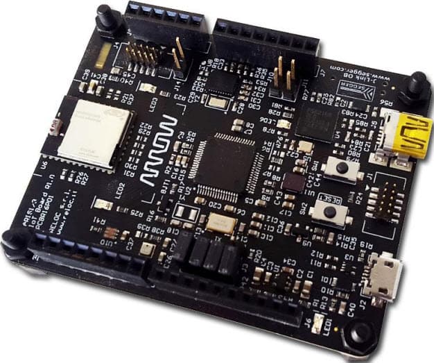 ARIS EDGE S3, Arrow ARIS EDGE Development Board is an IoT end device based on Renesas Synergy S3A3 MCU