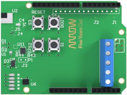 SLASH1000A, BGX13S Bluetooth Shield Board to Speed Time to Market and increase ease of development for Bluetooth Integrated Products